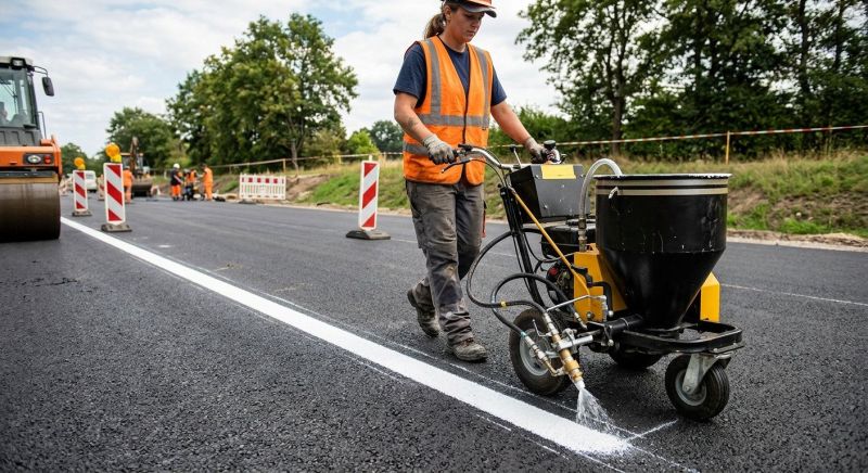 Asphalt Marking in Los Angeles, CA