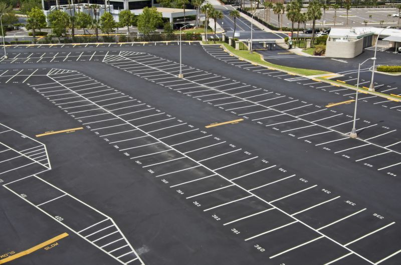Asphalt Striping in Houston, TX