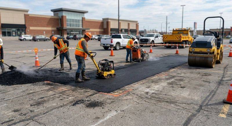 Church Parking Lot Repair in Bluffton, SC