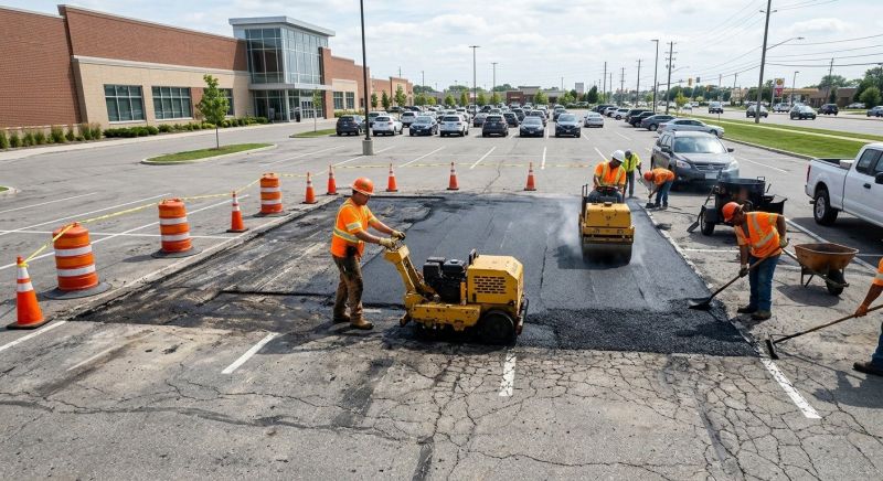 Church Parking Lot Repair in San Diego County, CA