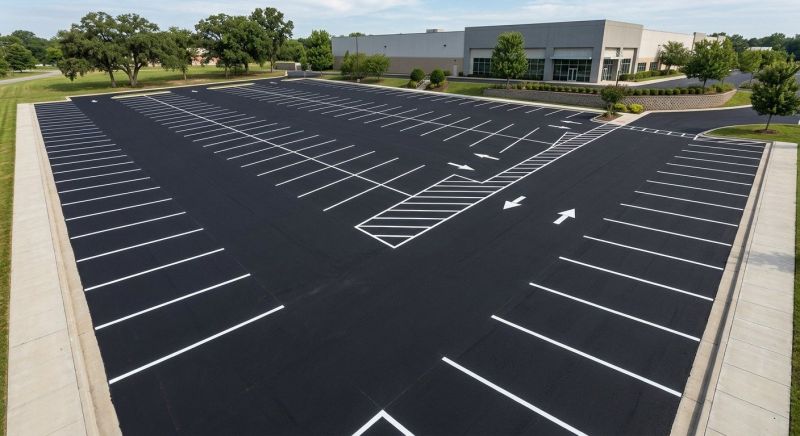 Concrete Parking Lot Striping in Temecula, CA