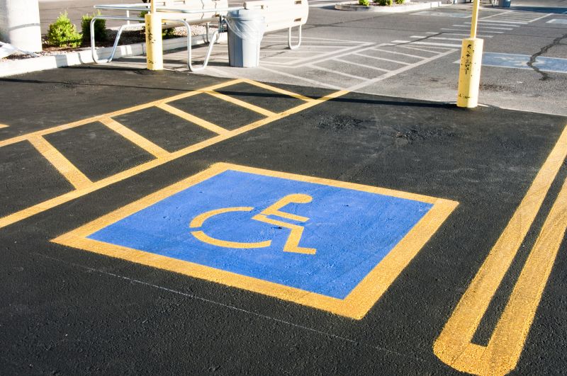 Disability Parking Marking in Suwanee, GA