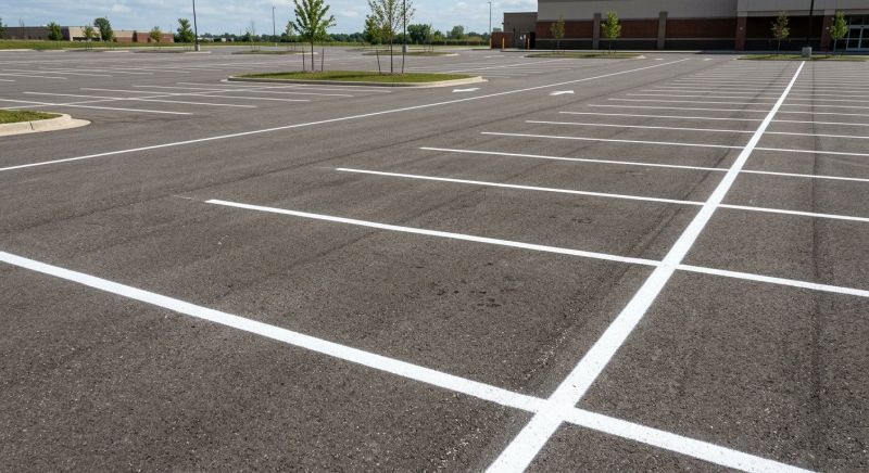 Parking Line Painting in Canton, GA