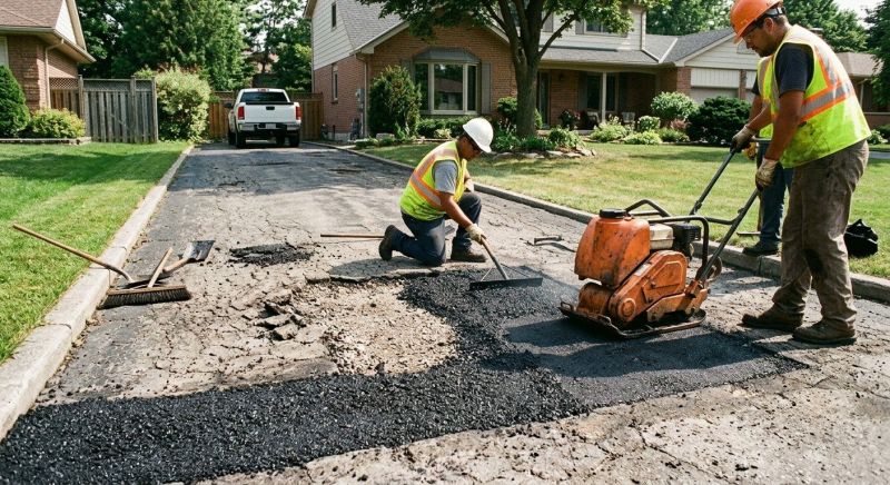 Paved Driveway Repair in Savannah, GA
