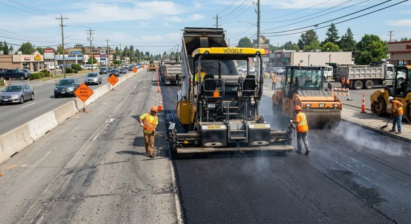 Road Resurfacing in Los Angeles, CA