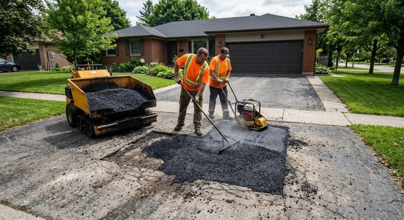 Asphalt Driveway Repair in Los Angeles, CA