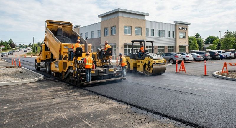 Asphalt Lot Paving in Los Angeles, CA