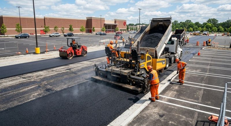 Asphalt Lot Paving in Little Rock, AR