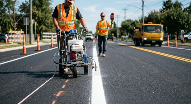 Asphalt Marking in Temecula, CA