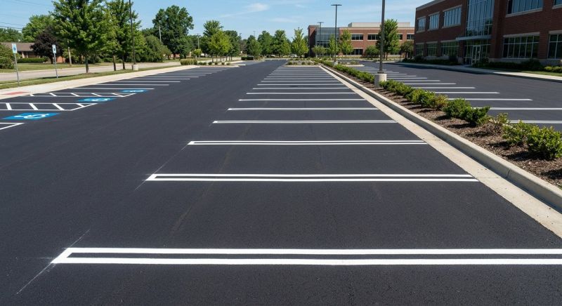 Asphalt Marking in Alpharetta, GA