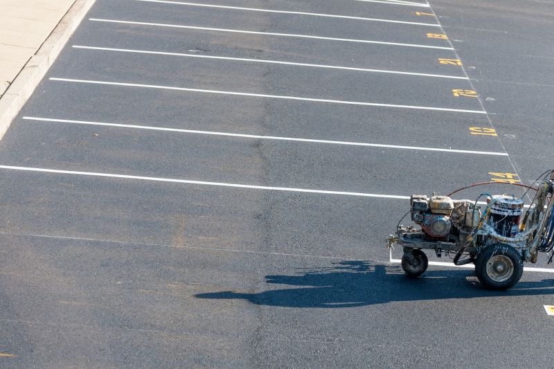 Asphalt Marking in Orange County, CA