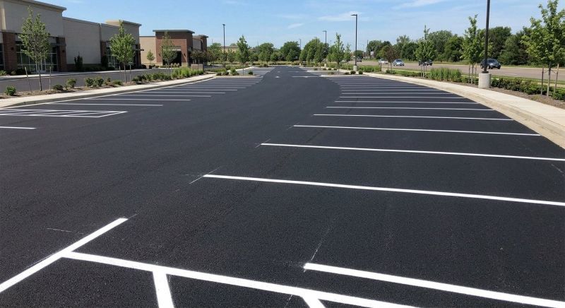 Asphalt Striping in Houston, TX