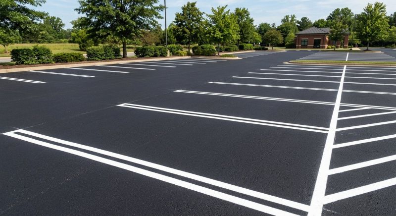 Asphalt Striping in Acworth, GA
