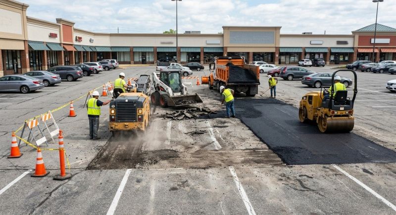 Commercial Asphalt Repair in Little Rock, AR