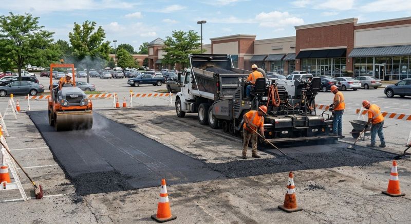 Commercial Paving Repair in Palm Springs, CA