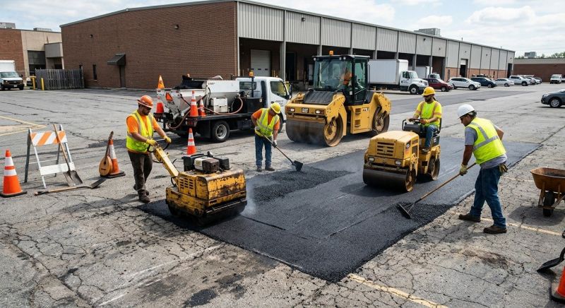 Commercial Paving Repair in Palm Springs, CA