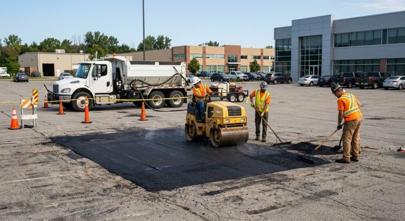 Commercial Paving Repair in Savannah, GA