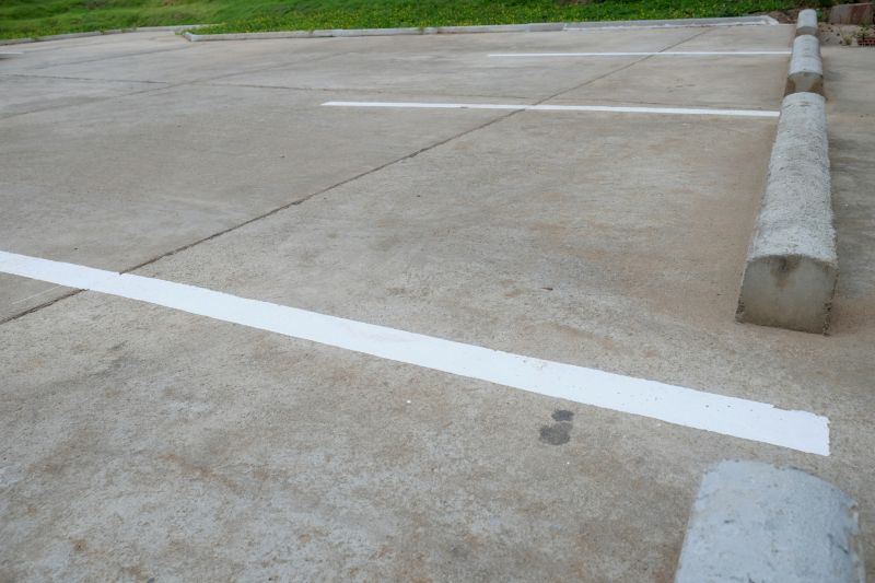Concrete Parking Lot Striping in Acworth, GA