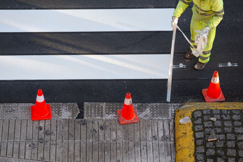 Crosswalk Marking Service in Houston, TX