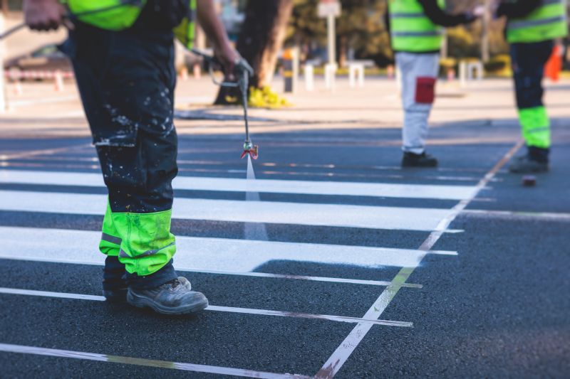 Crosswalk Marking Service in Savannah, GA