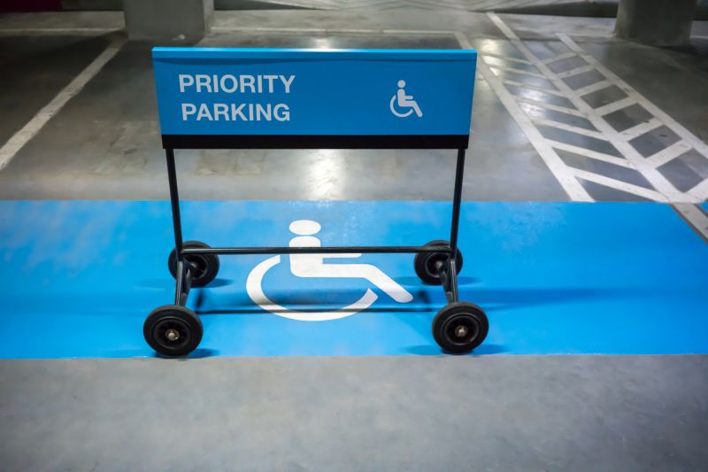 Disability Parking Marking in Canton, GA