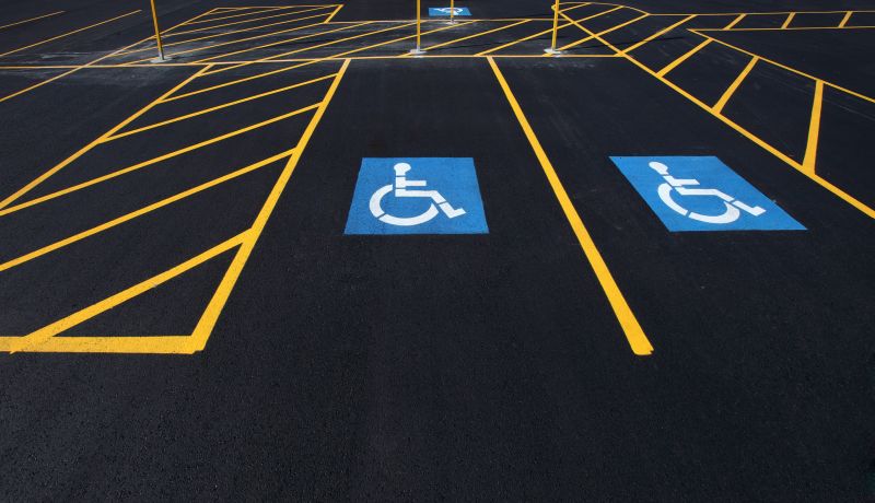Disability Parking Marking in Savannah, GA