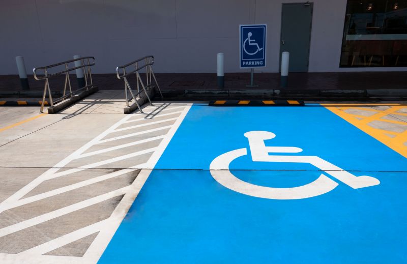Disability Parking Marking in Orange County, CA