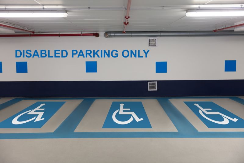 Disability Parking Marking in Palm Springs, CA