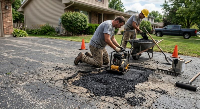 Driveway Asphalt Repair in Orange County, CA