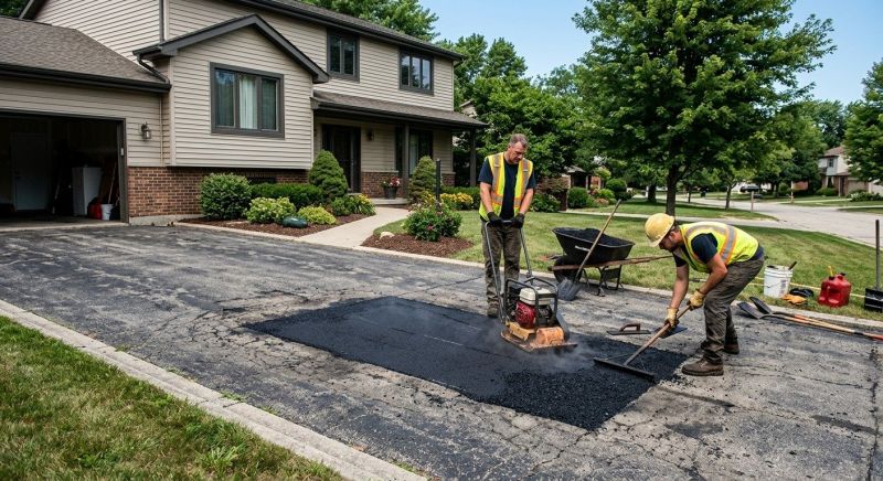 Driveway Paving Repair in Little Rock, AR