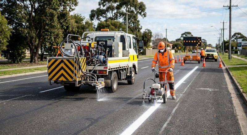 Fire Lane Marking in Temecula, CA