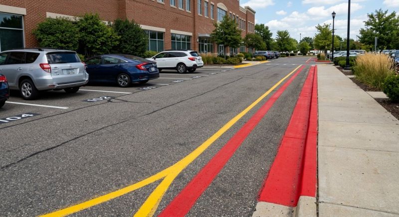Fire Lane Marking in Acworth, GA