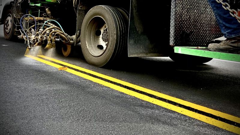 Lane Marking Service in Los Angeles, CA