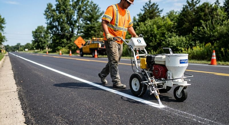 Line Striping Service in Houston, TX
