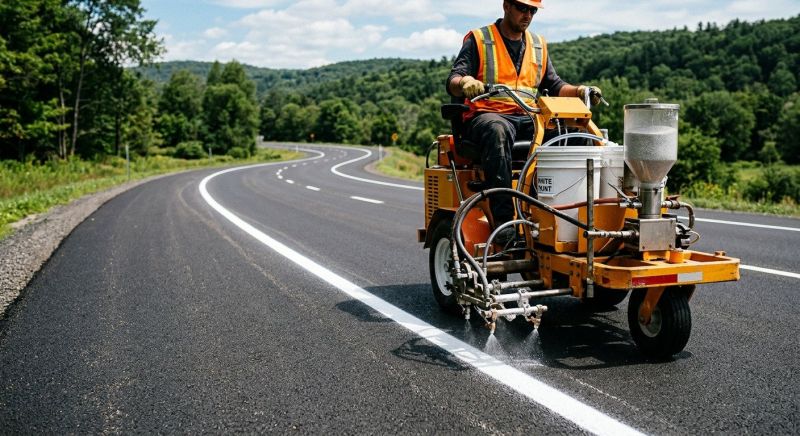 Line Striping Service in Canton, GA