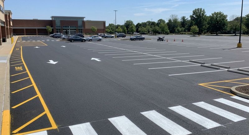 Parking Area Striping in Orange County, CA
