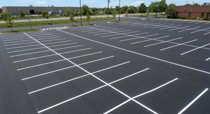 Parking Area Striping in Orange County, CA