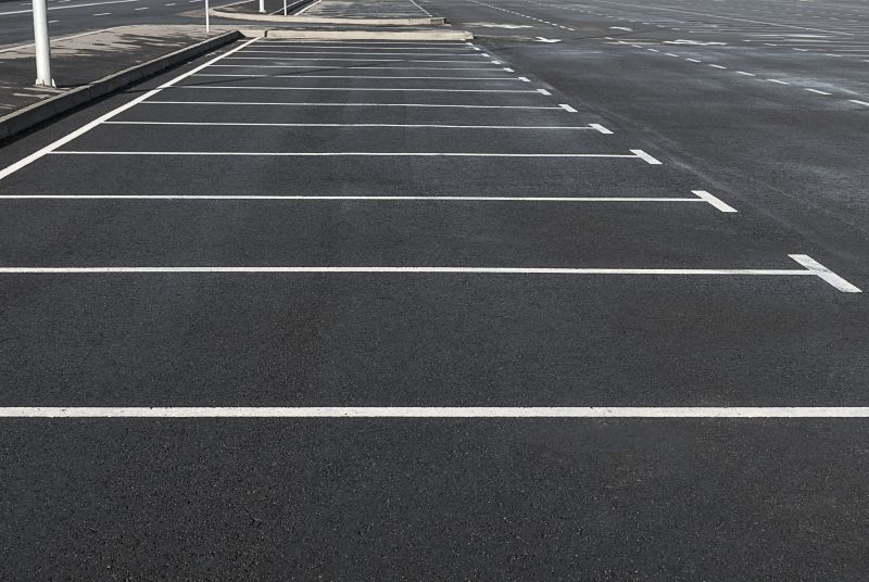 Parking Area Striping in Savannah, GA
