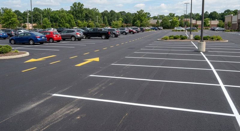Parking Area Striping in Acworth, GA