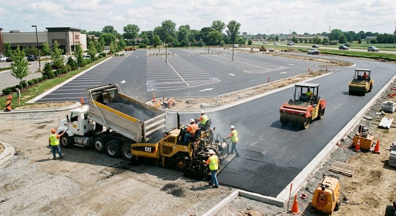 Parking Lot Asphalting in Orange County, CA