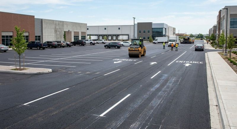 Parking Lot Paving in Los Angeles, CA