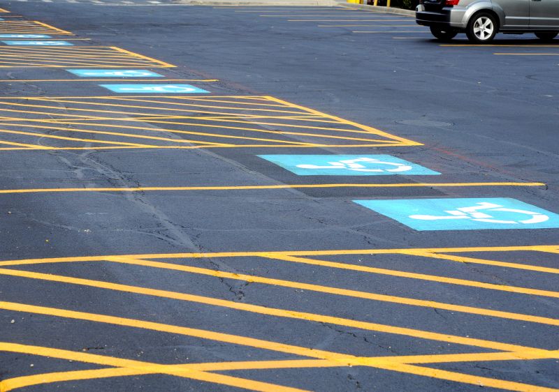 Parking Space Marking in Los Angeles, CA