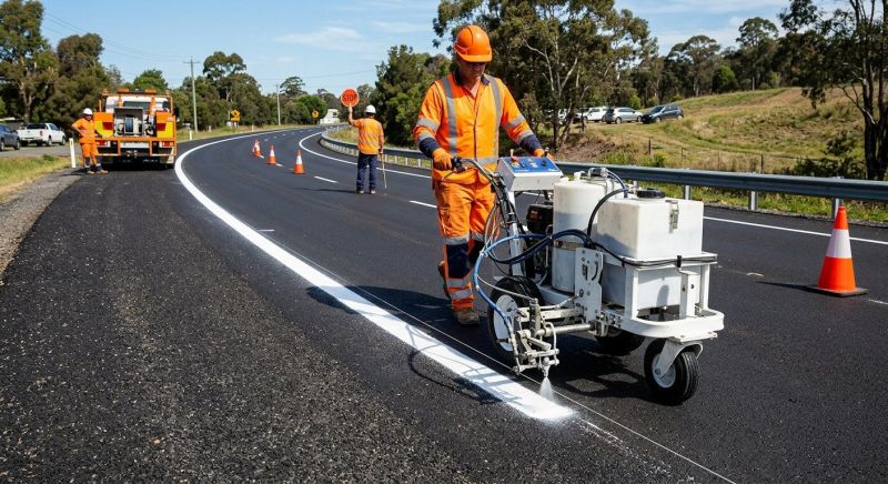 Pavement Marking Service in Houston, TX