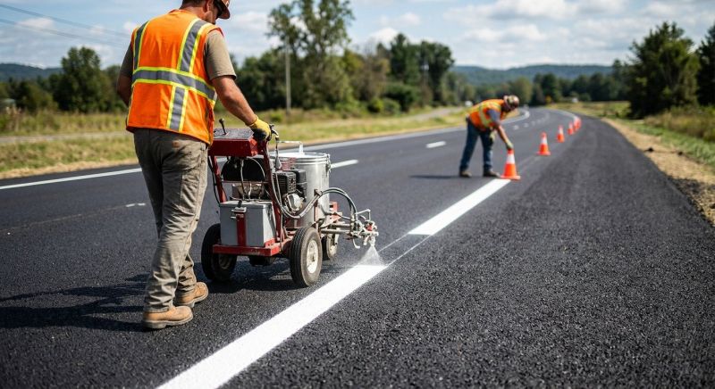 Pavement Striping Service in Canton, GA