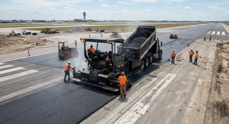 Runway Paving in Los Angeles, CA